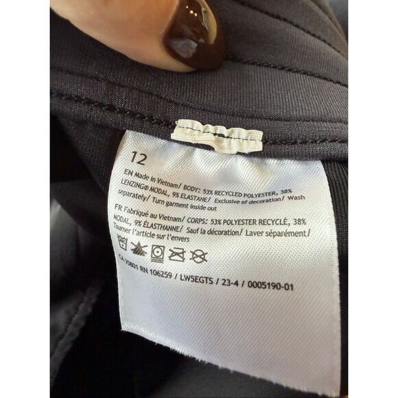 Lululemon Softstreme High-Rise Pant Black Size 12 - Picture 11 of 12